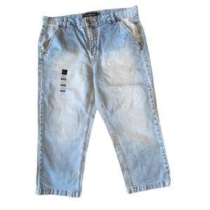 Calvin Klein Stretch Cropped Jeans Size 16